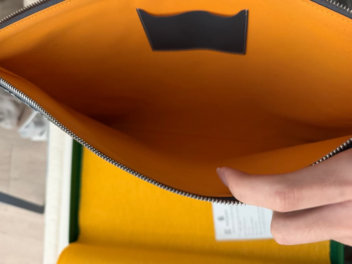 고야드 세나 스페셜그레이 GM 클러치 상품이미지5