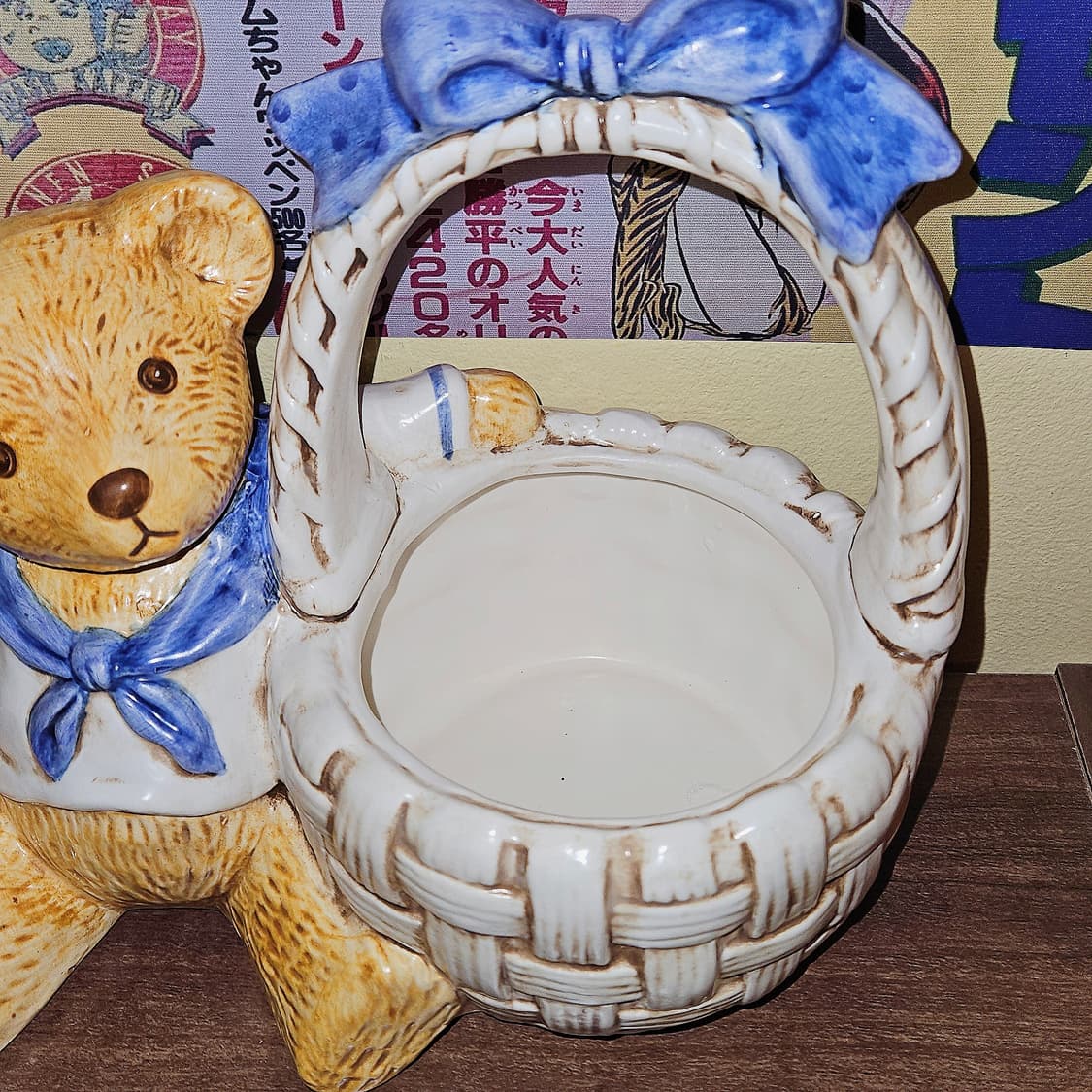 90s 일본 테디베어 피겨린 바구니 트레이

 상품이미지3