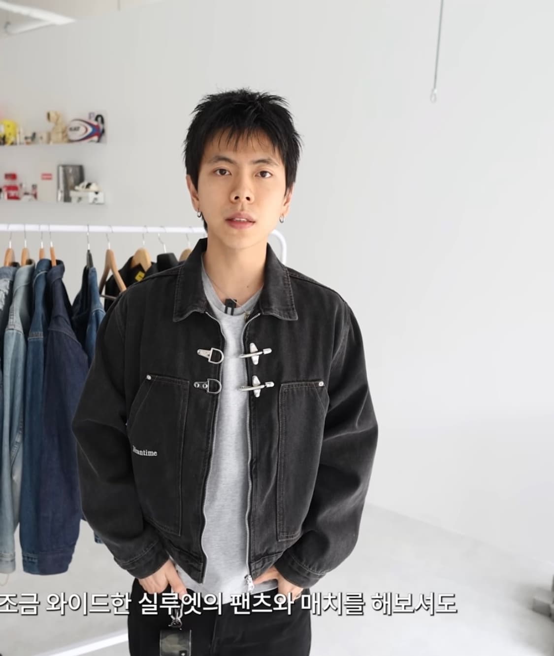 Meantime 데님 자켓 상품이미지5