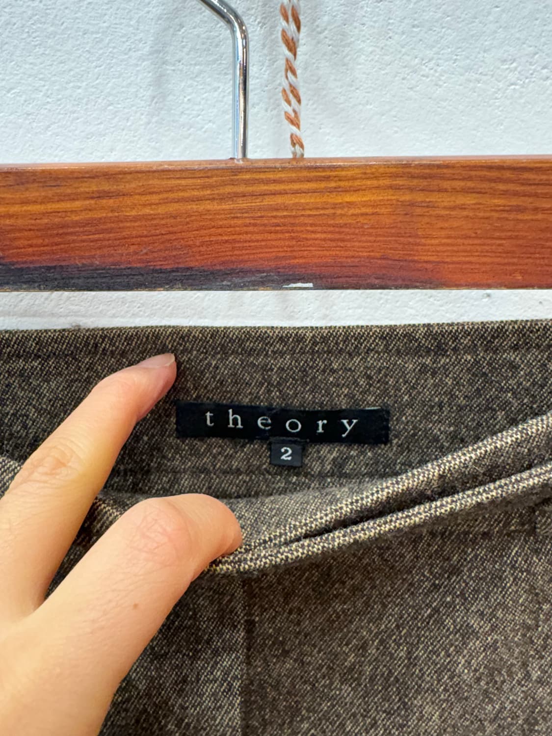 띠어리 구르카 스커트 상품이미지3