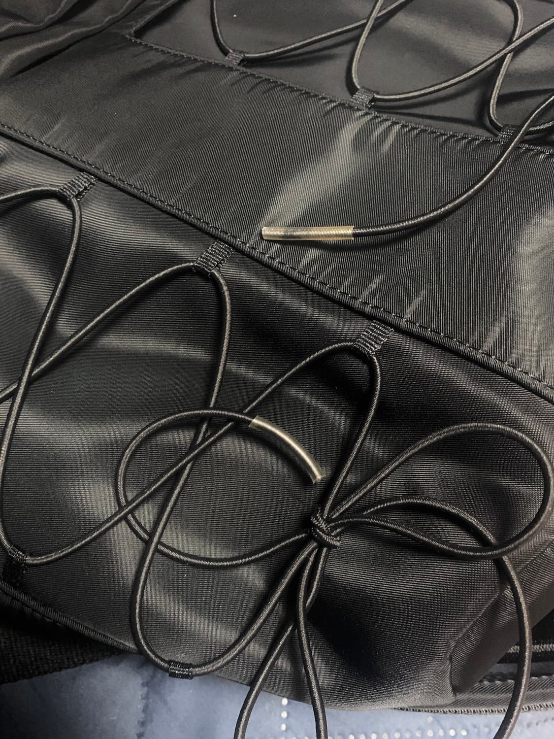 🎀 시몬로샤 레이스업 스포티 백팩 상품이미지3