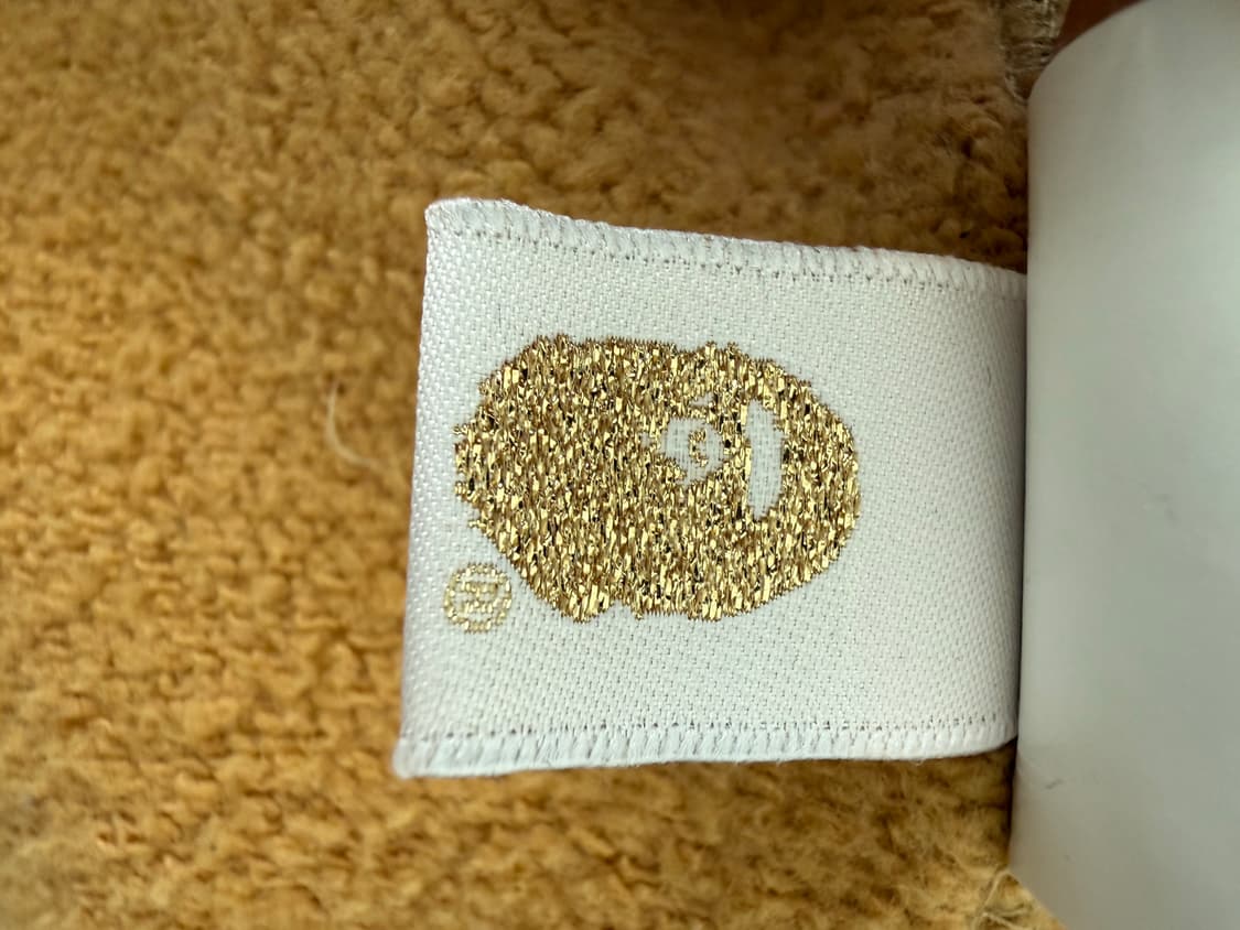 베이프 PONR 퍼스트 카모 세컨드 샤크 풀 집 후드 옐로우 (황계) 상품이미지4