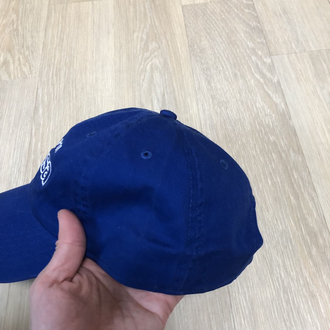 (OS) 발란사 BALANSA 발란사 로고 볼캡 블루 상품이미지2