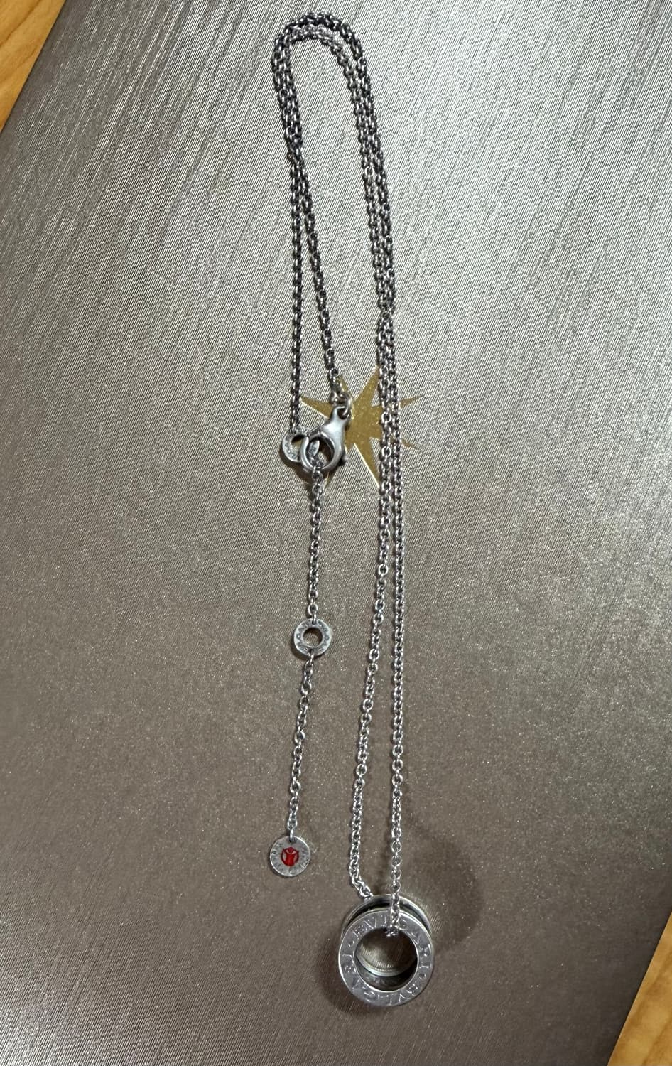 정품 불가리 세이브더칠드런 목걸이 (연장) 상품이미지4