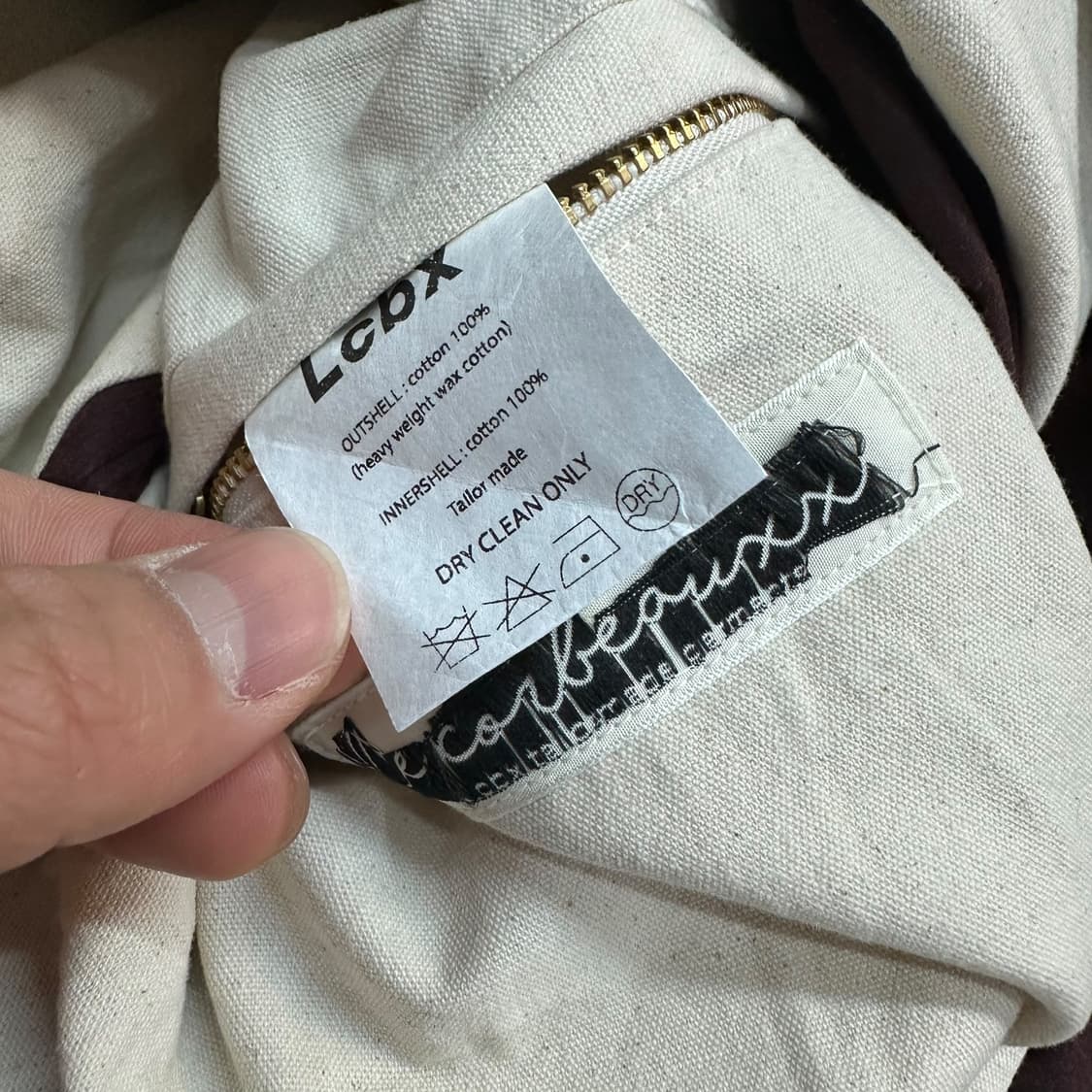 Lcbx 왁싱 자켓 상품이미지6