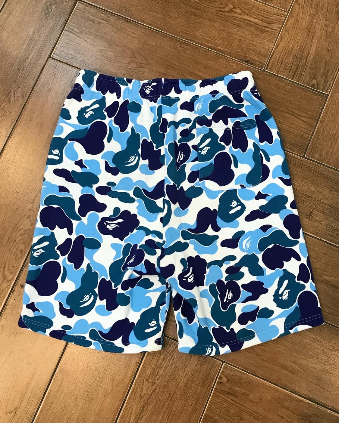 Bape ABC Camouflage Sweat Shorts Pants 상품이미지8