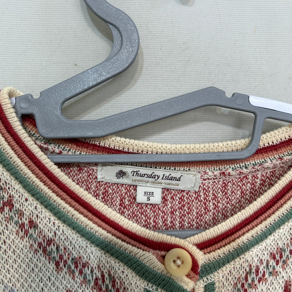 써스데이아일랜드 봄 가디건 상품이미지2