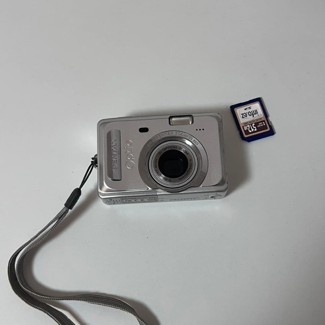 *희귀* 펜탁스 S55 디지털 카메라 실버 (결과물O) 상품이미지1