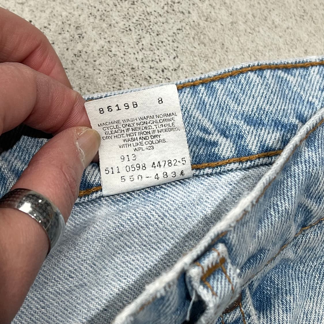 usa 리바이스 550 데님팬츠 s10813 상품이미지10