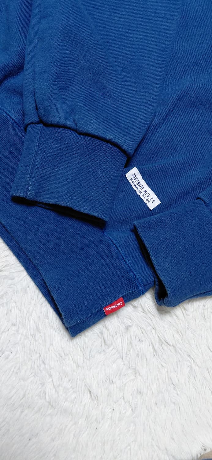 커버낫 블루 맨투맨 XL 상품이미지4