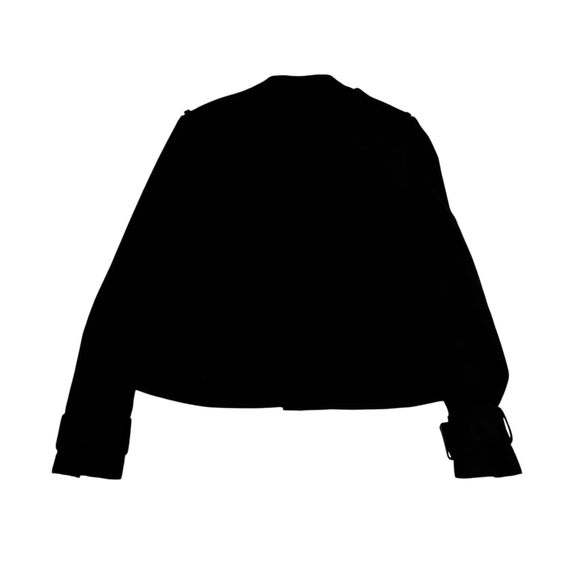 끌로에 블랙 울 사선 자켓 상품이미지6