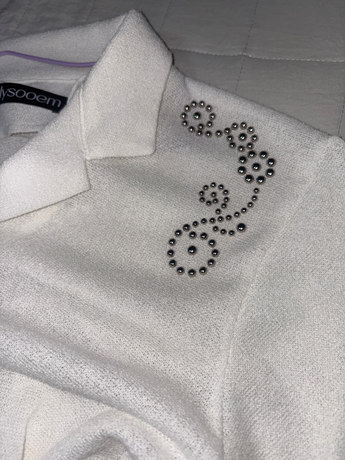 Polysooem STUDDED WESTERN JERSEY SHIRT_O 상품이미지3