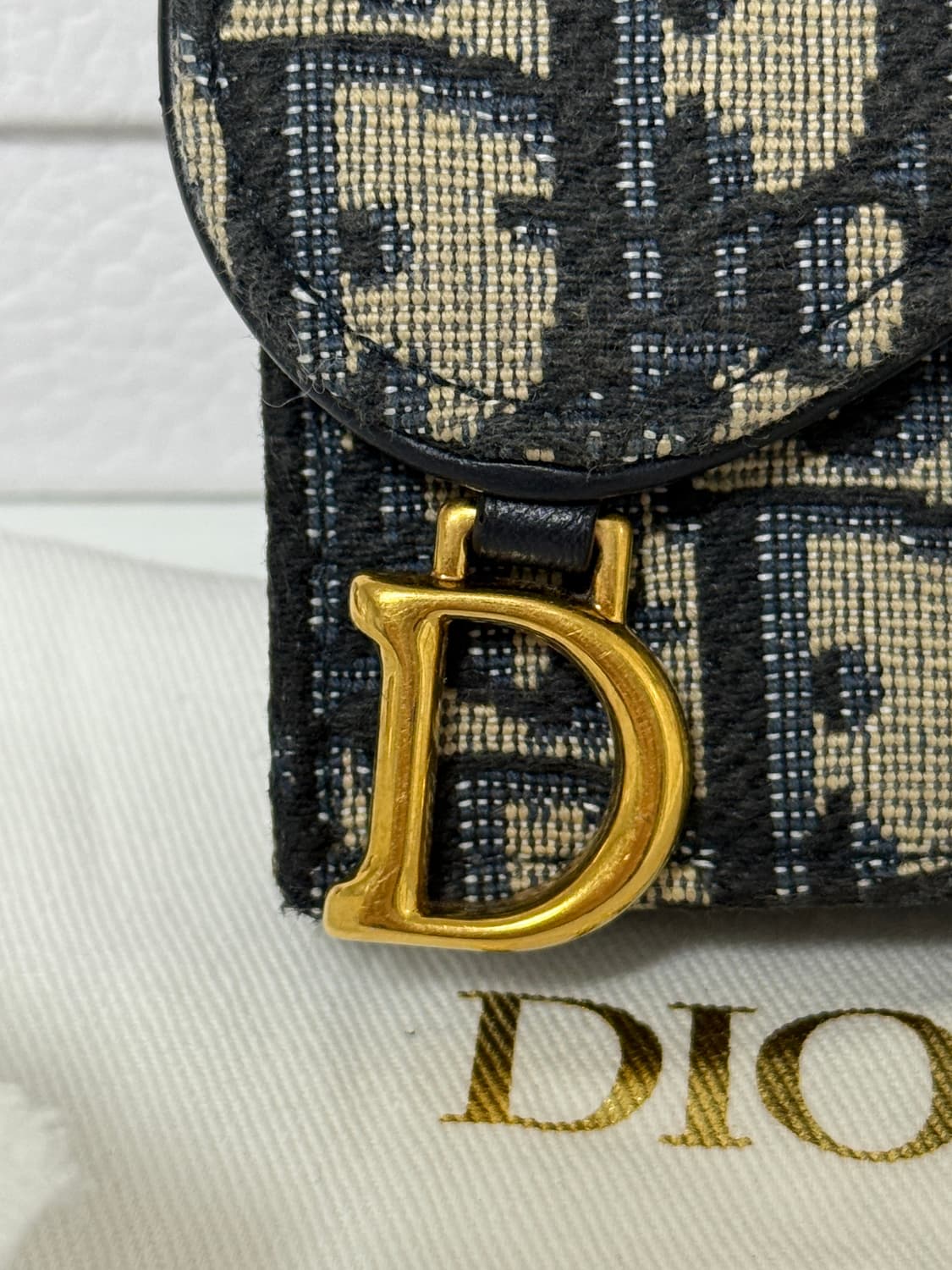 디올 오블리크 새들 카드지갑/반지갑 상품이미지2