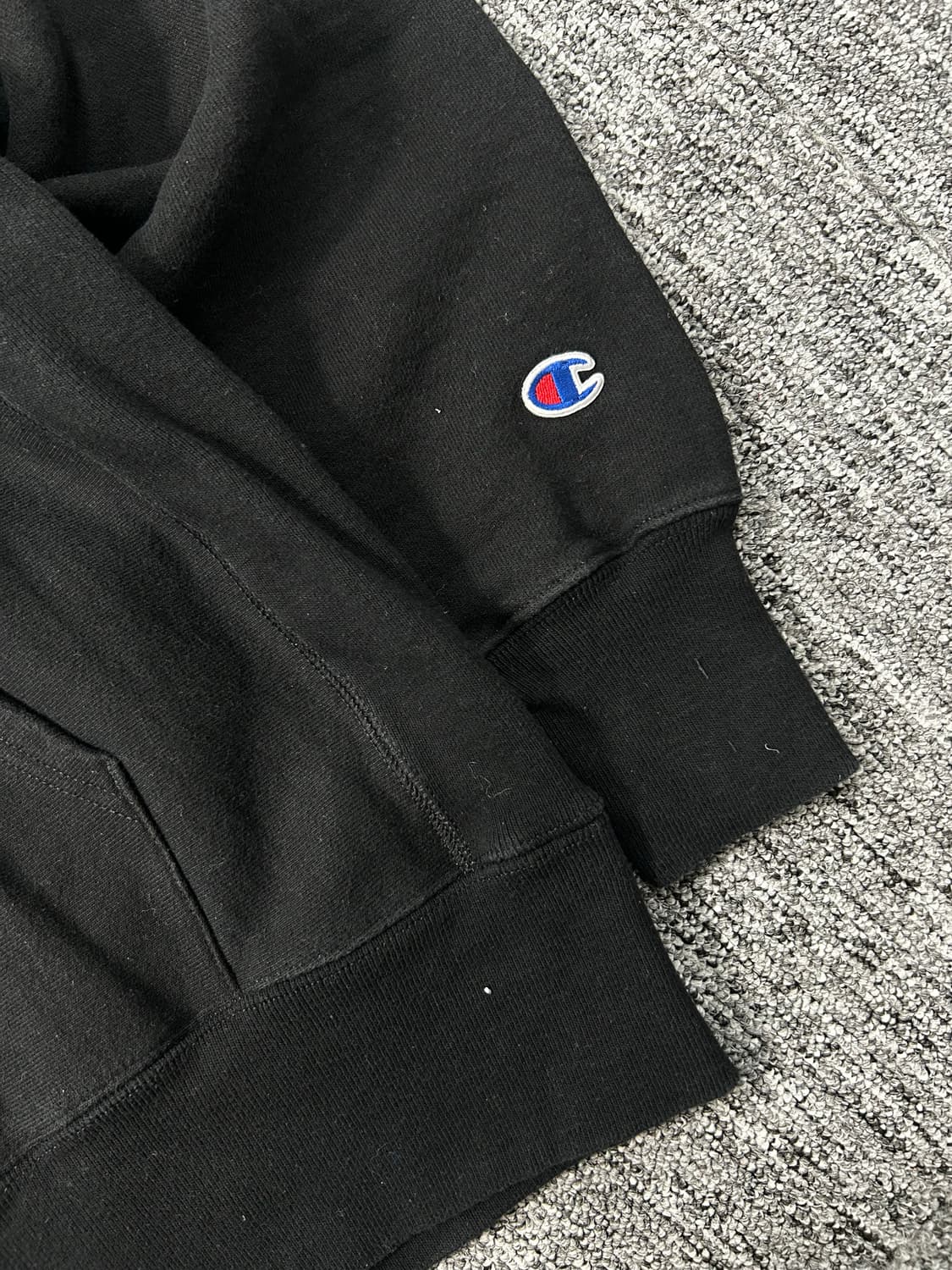 챔피온 리버스위브 빅로고 후드티 상품이미지6