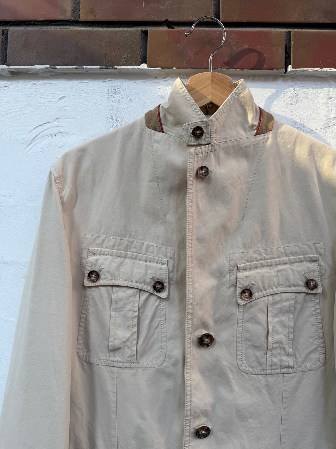 LUCIANO BARBERA ILFARO 코튼 블레이저 자켓 48 상품이미지2