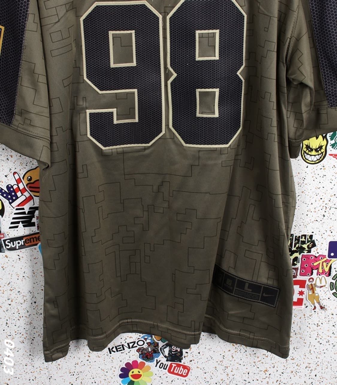 나이키 라스베가스 레이더스 살루트 투 서비스 대런 월러 저지 상품이미지3