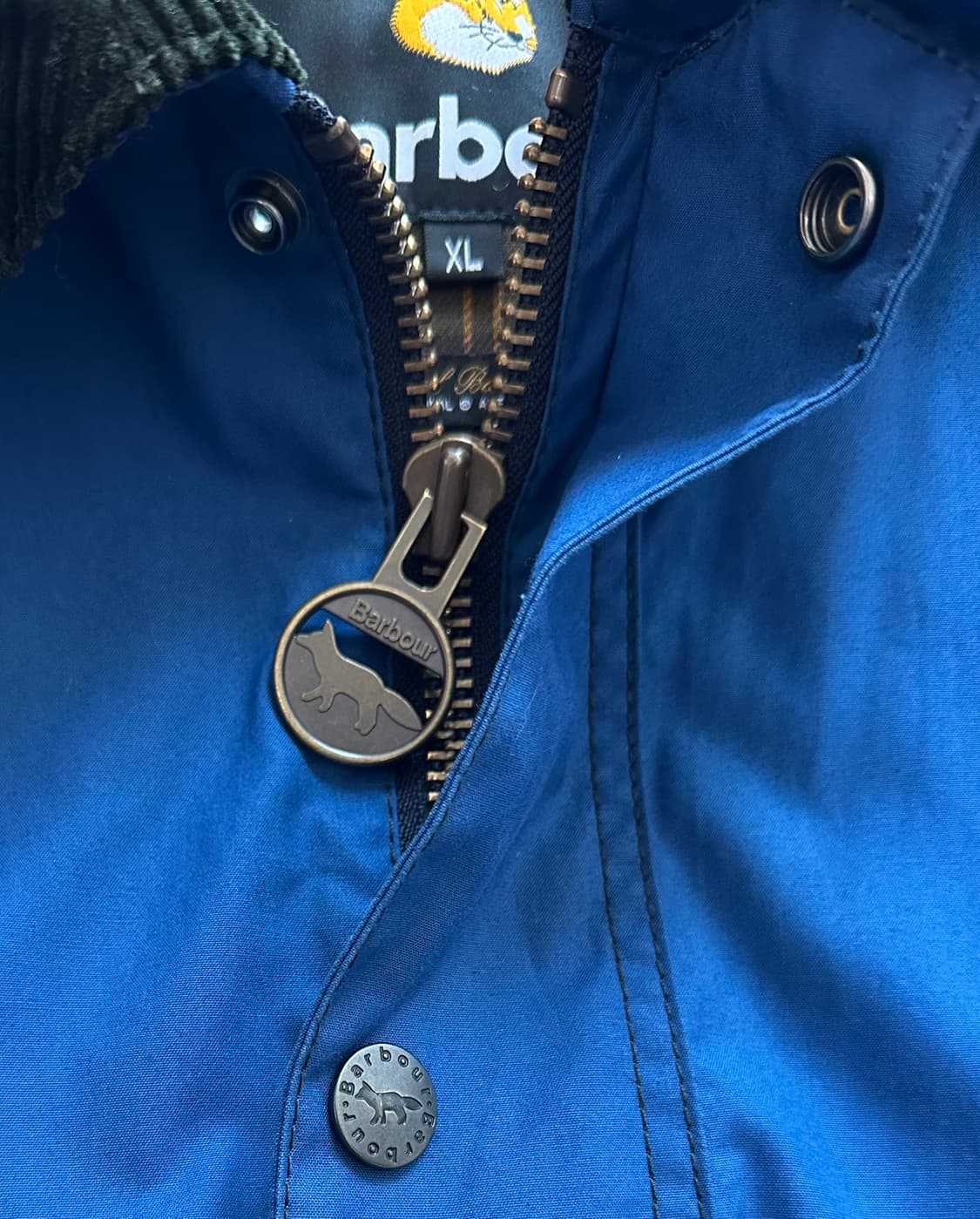 바버x메종키츠네 뷰포트 왁스 자켓 상품이미지3