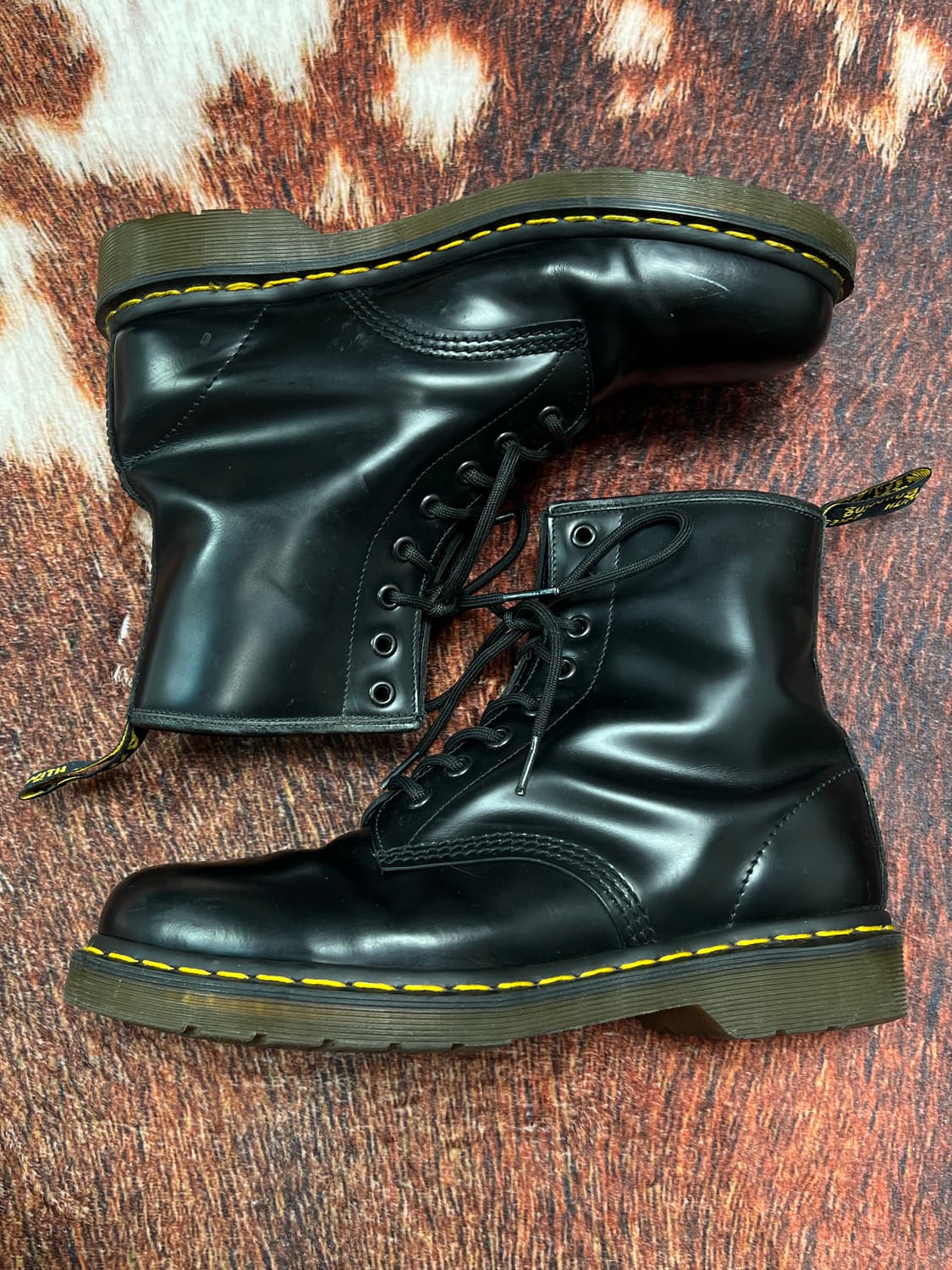 [260] 닥터마틴 1460 스무스 8홀 워커 블랙 상품이미지2