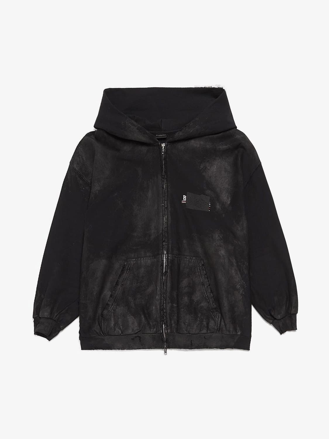 [XL]발렌시아가 개퍼후드 집업 상품이미지1