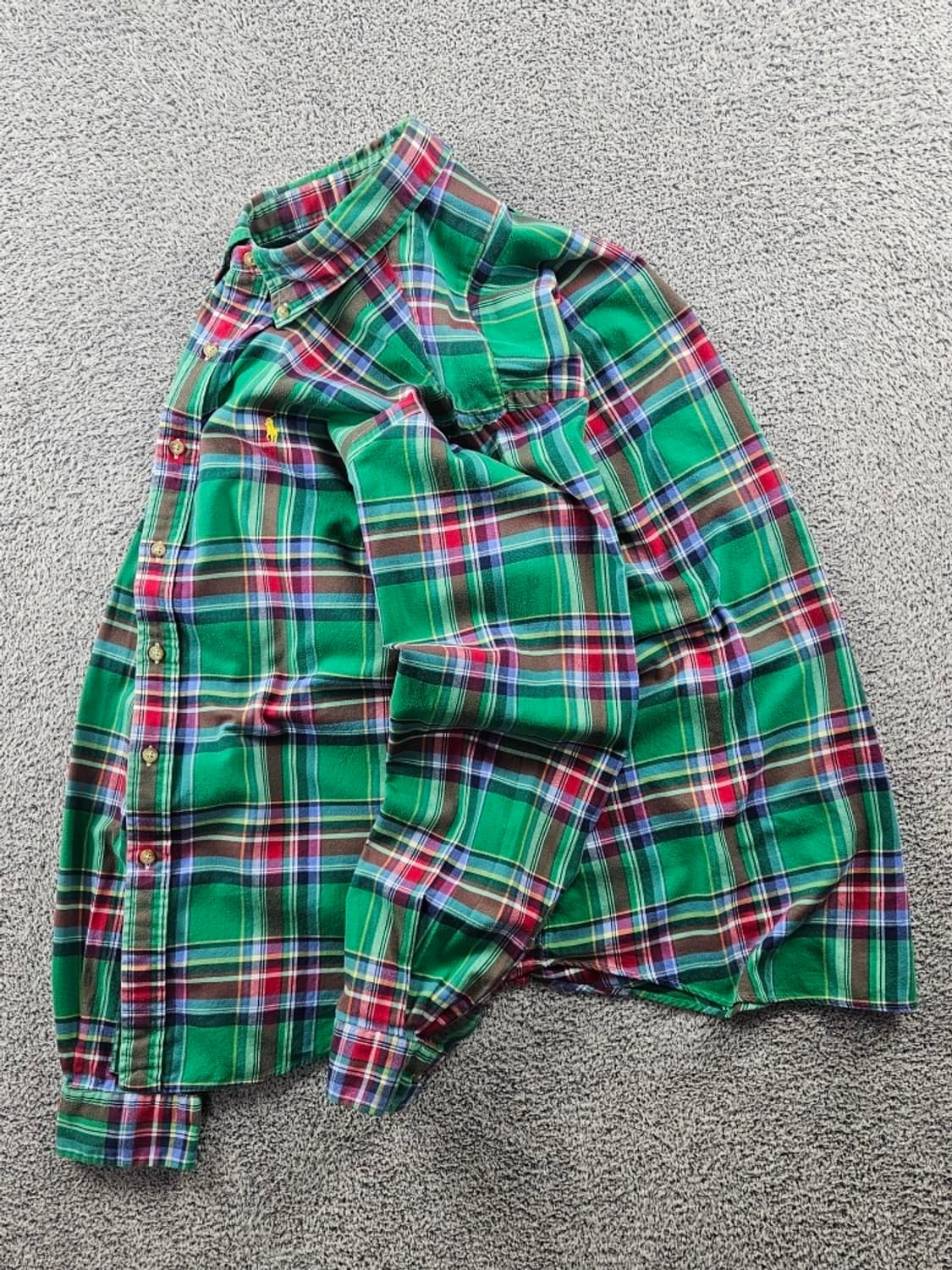 폴로랄프로렌 멀티 타탄 체크 패턴 셔츠 ( XL ) / 10986 상품이미지3