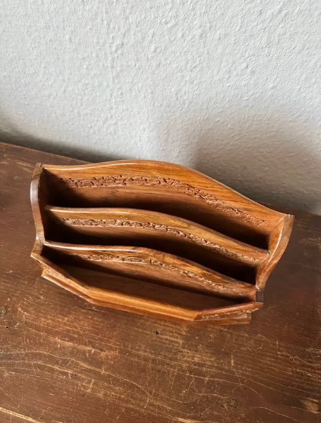 독일)빈티지 우드 오거나이저 상품이미지4