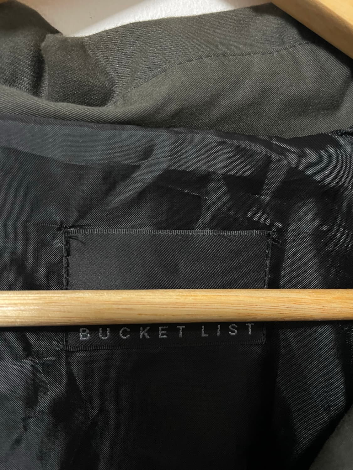 105-110 Bucket list 루즈핏 롱 트렌치코트 정품 상품이미지4