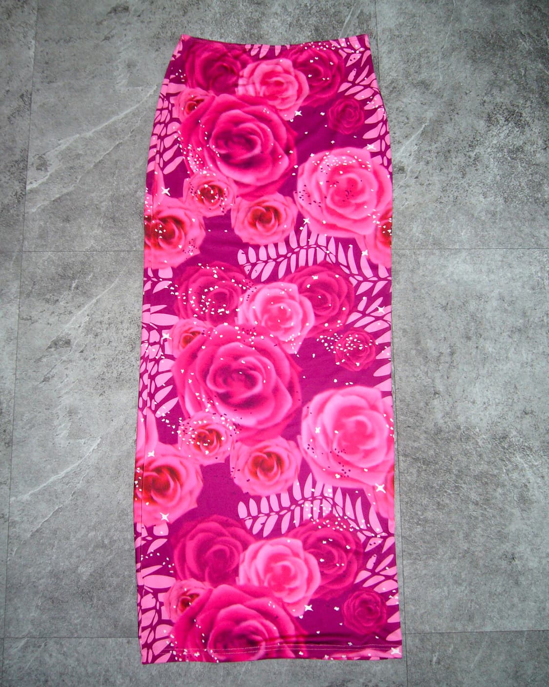 Pink Rose Long Skirt 상품이미지1