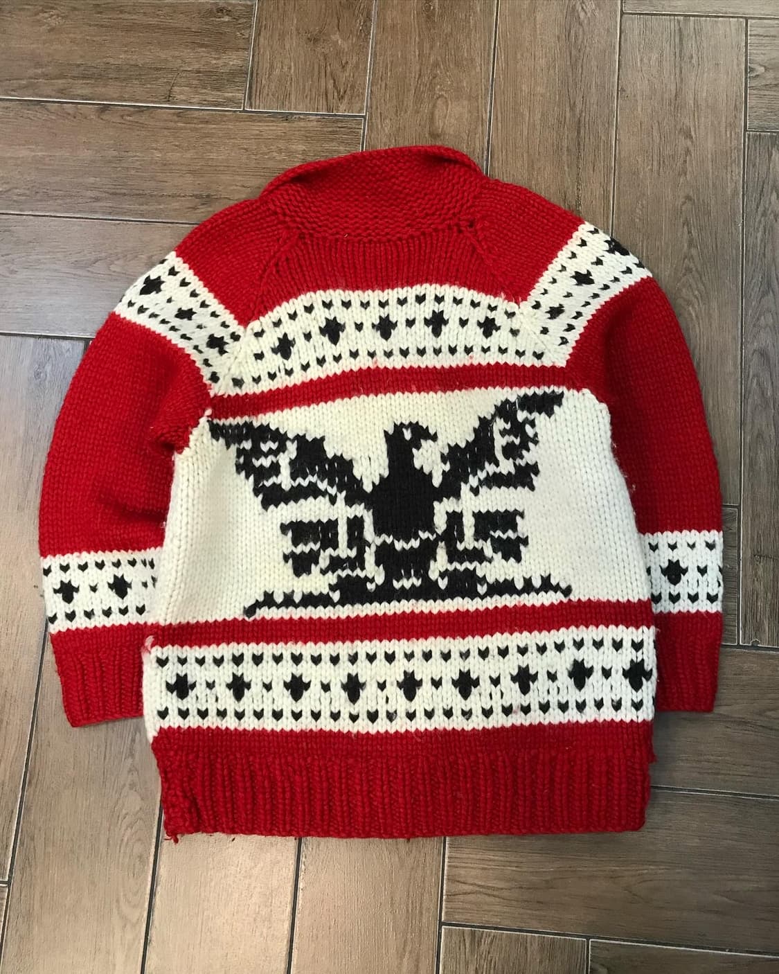 Vintage Cowichan Knit Zip-Up 상품이미지8