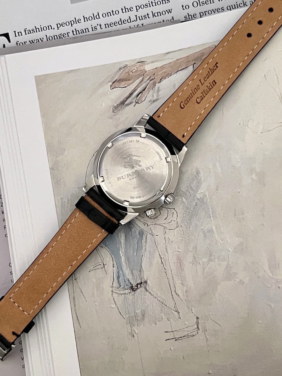 버버리 월드타임 남성 시계 상품이미지8