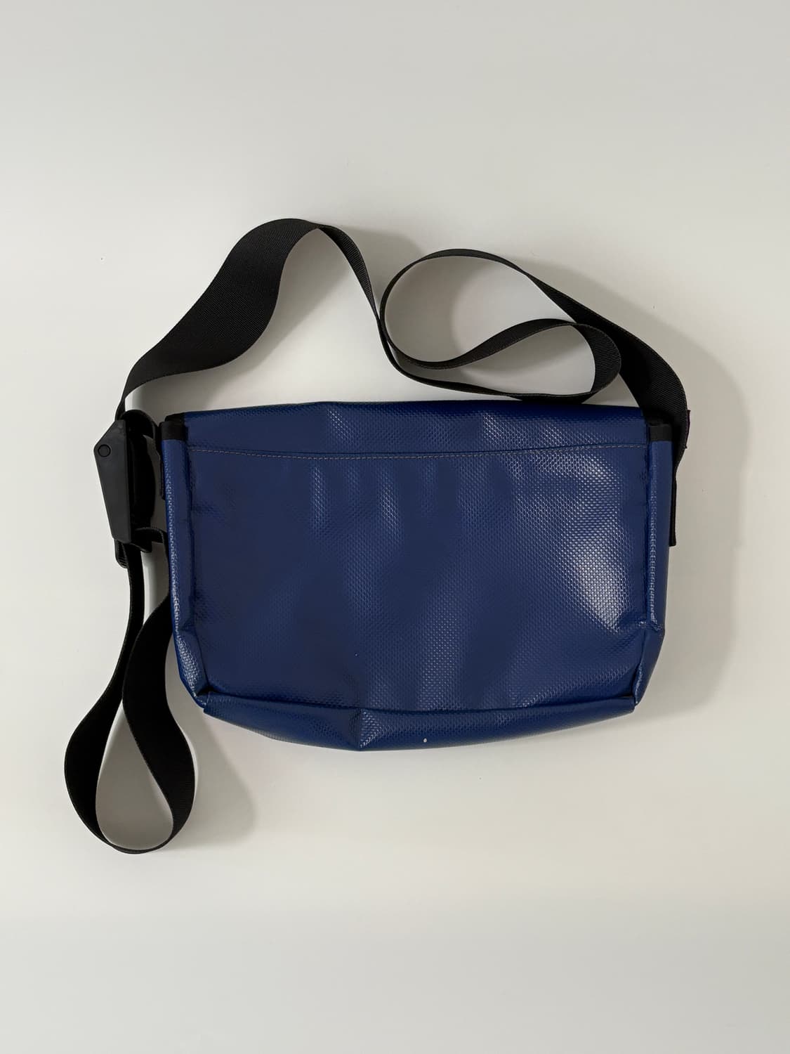 tarpaulin shoulder bag (blue) 상품이미지3
