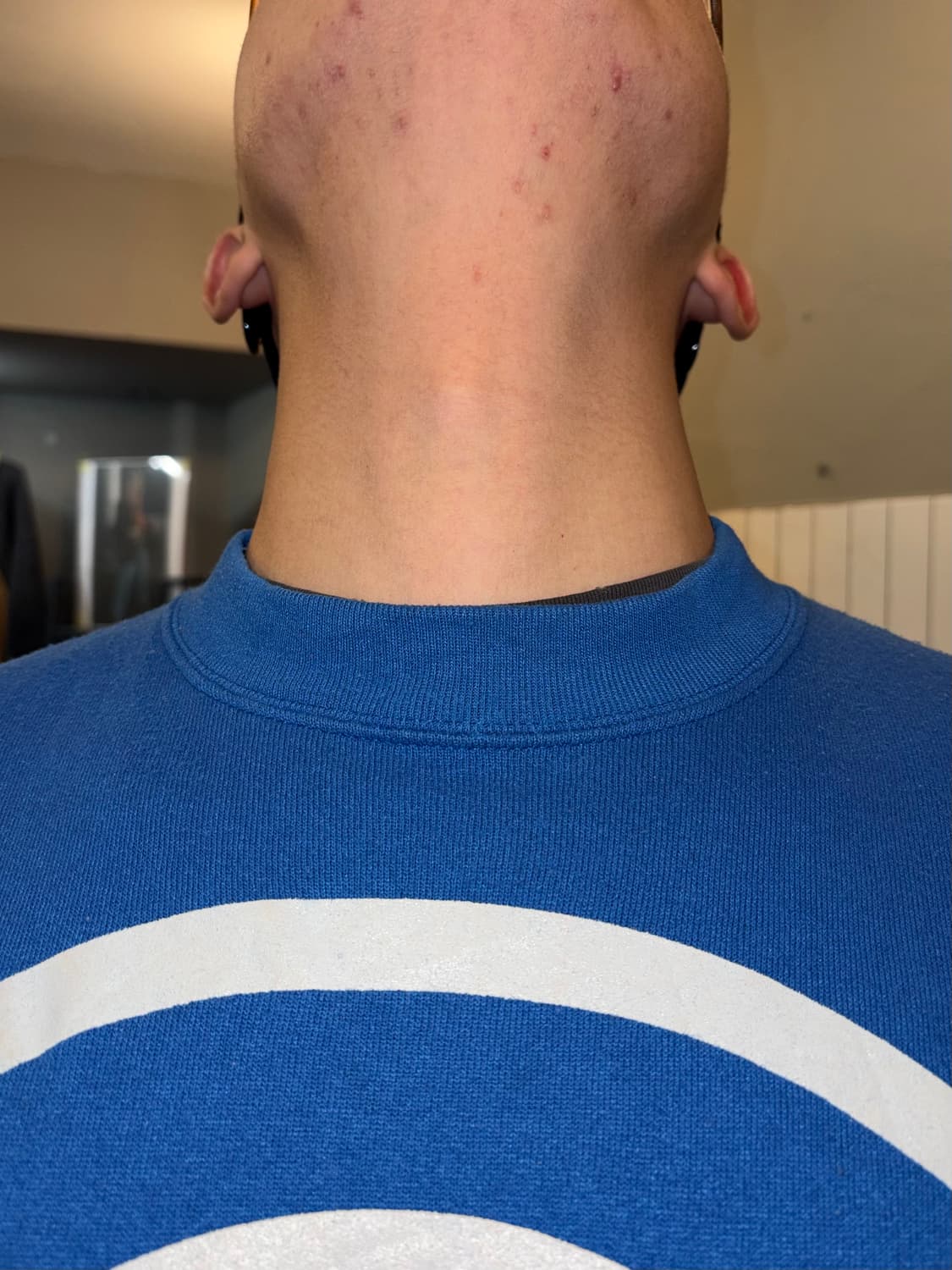 90’s UBS Chicago Cubs logo print sweats 상품이미지4