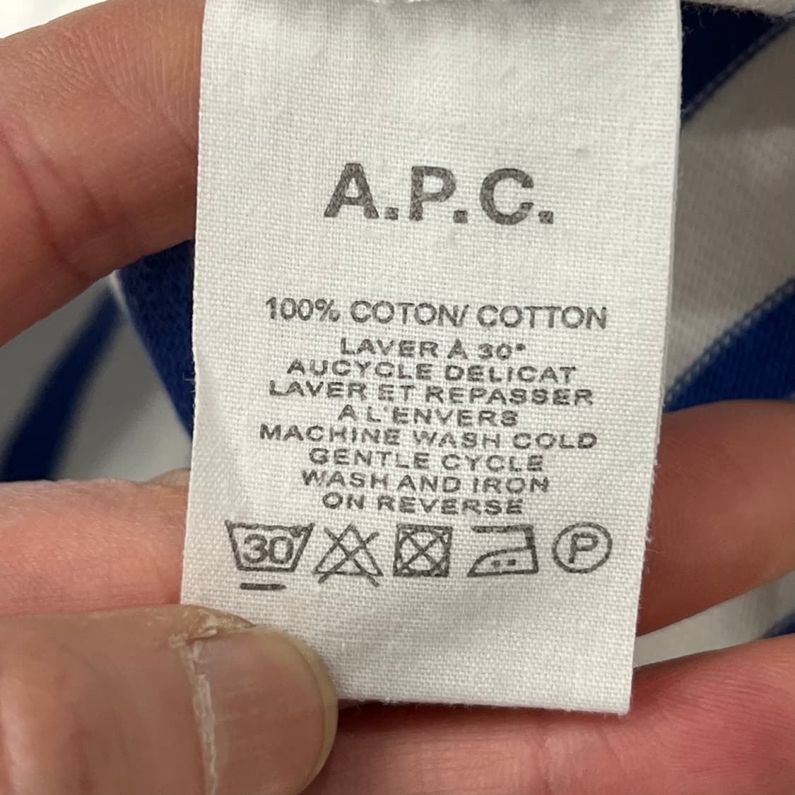 아페쎄 스트라이프 반팔티 s10319 상품이미지6