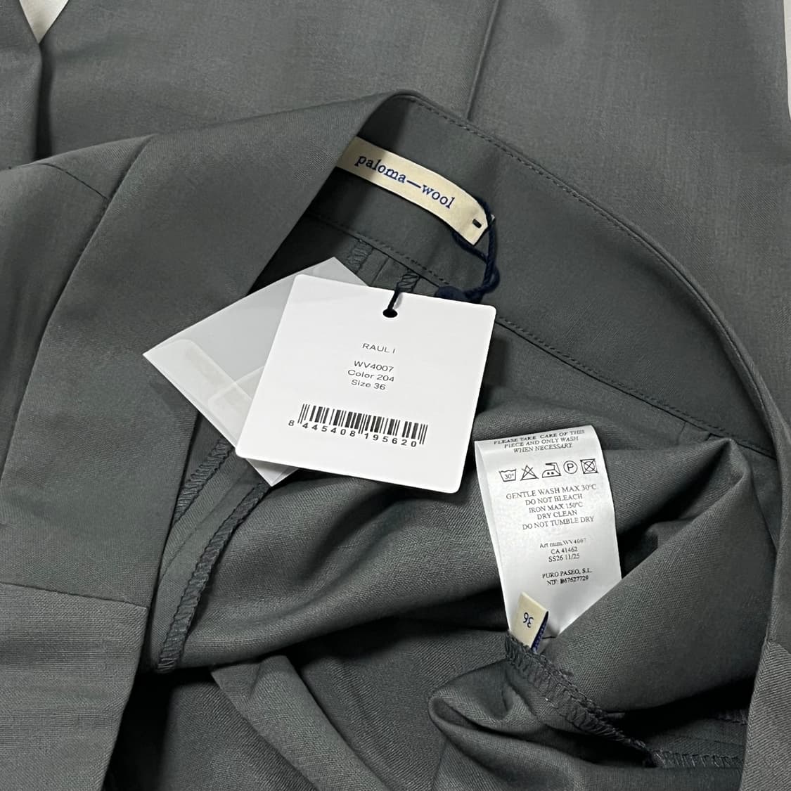 [36,38]팔로마울 Raul 카프리 팬츠/그레이 상품이미지4