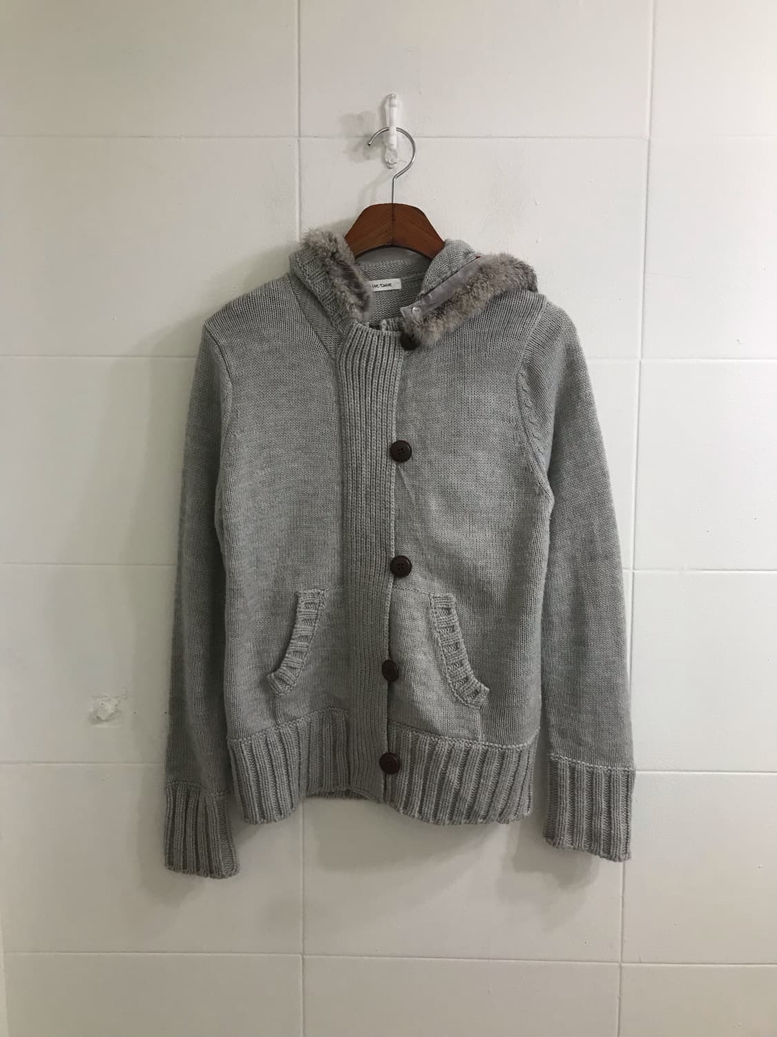 민트 모리걸 하구미 도트 가디건 코디세트 상품이미지4