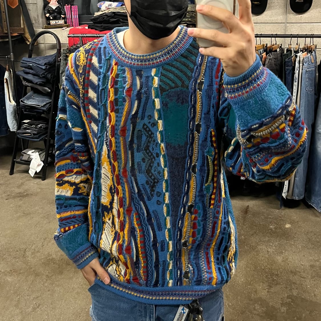 빈티지 울 케이블 니트 (110) 상품이미지1