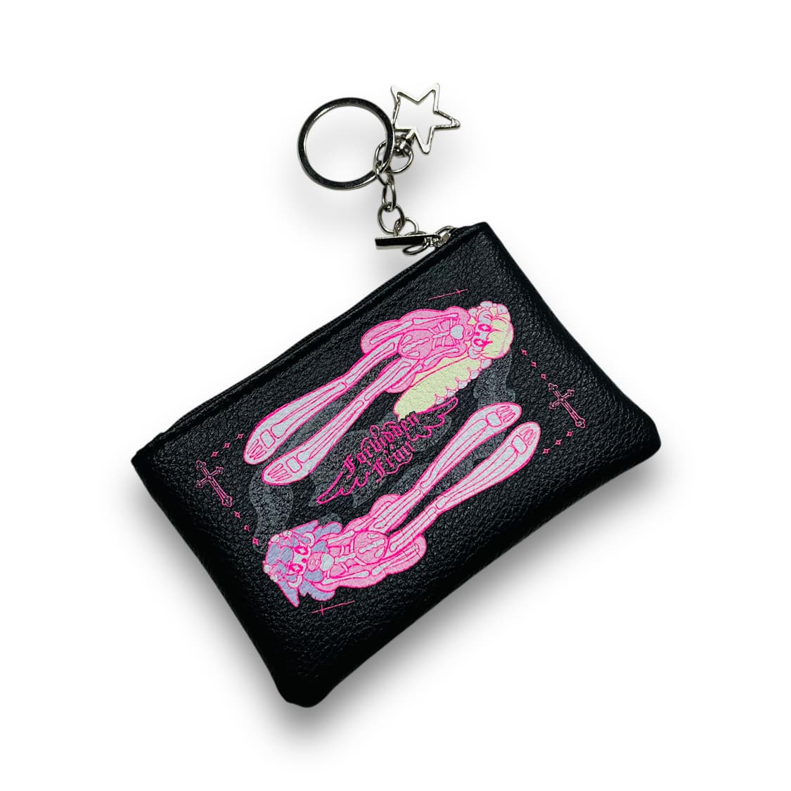 펑크 걸즈 스타 다크 동전 지갑 상품이미지1