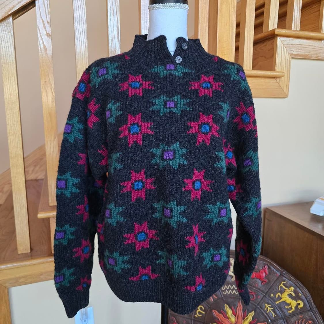 울리치 Woolrich  플라워 니트 스웨터 상품이미지7