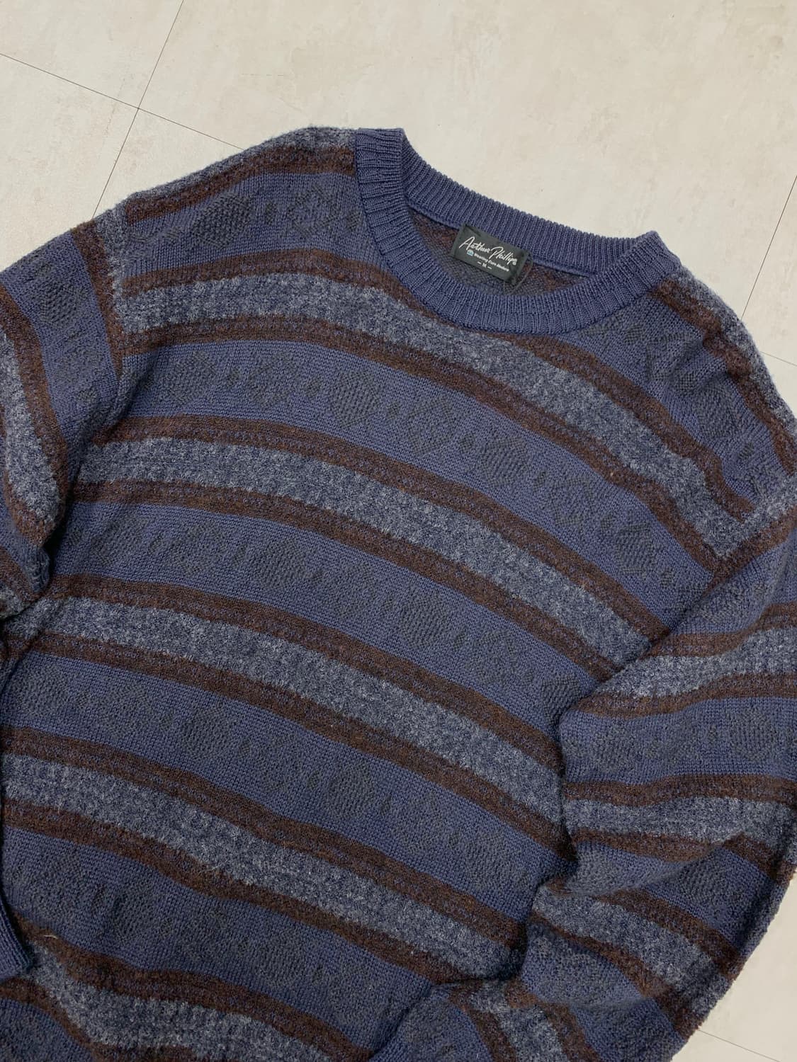 패턴 니트 #372 상품이미지2