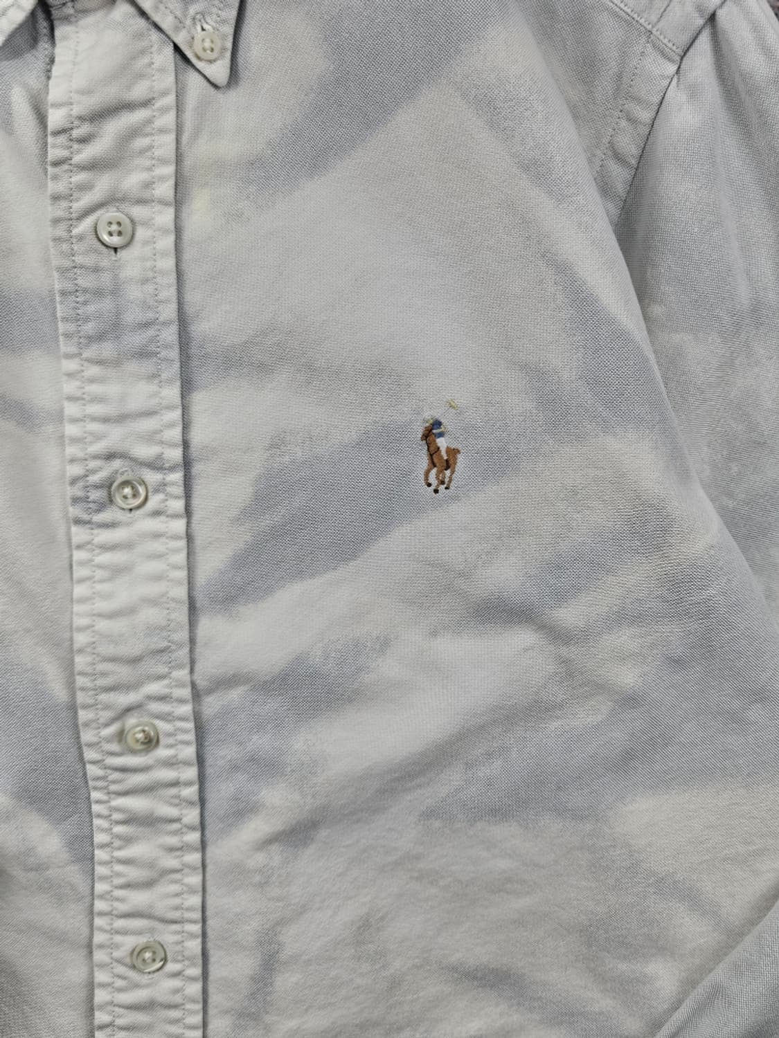 폴로랄프로렌 버튼다운 셔츠 다잉커스텀 (M추정) / 11804 상품이미지7