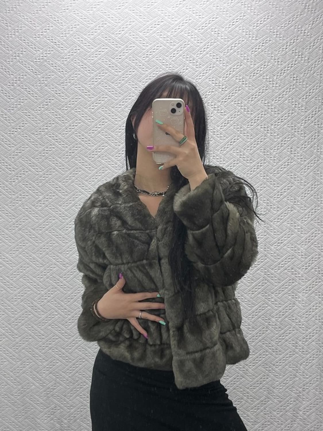 자라 핀터감성 락시크 힙 퍼자켓 M C07206 상품이미지1