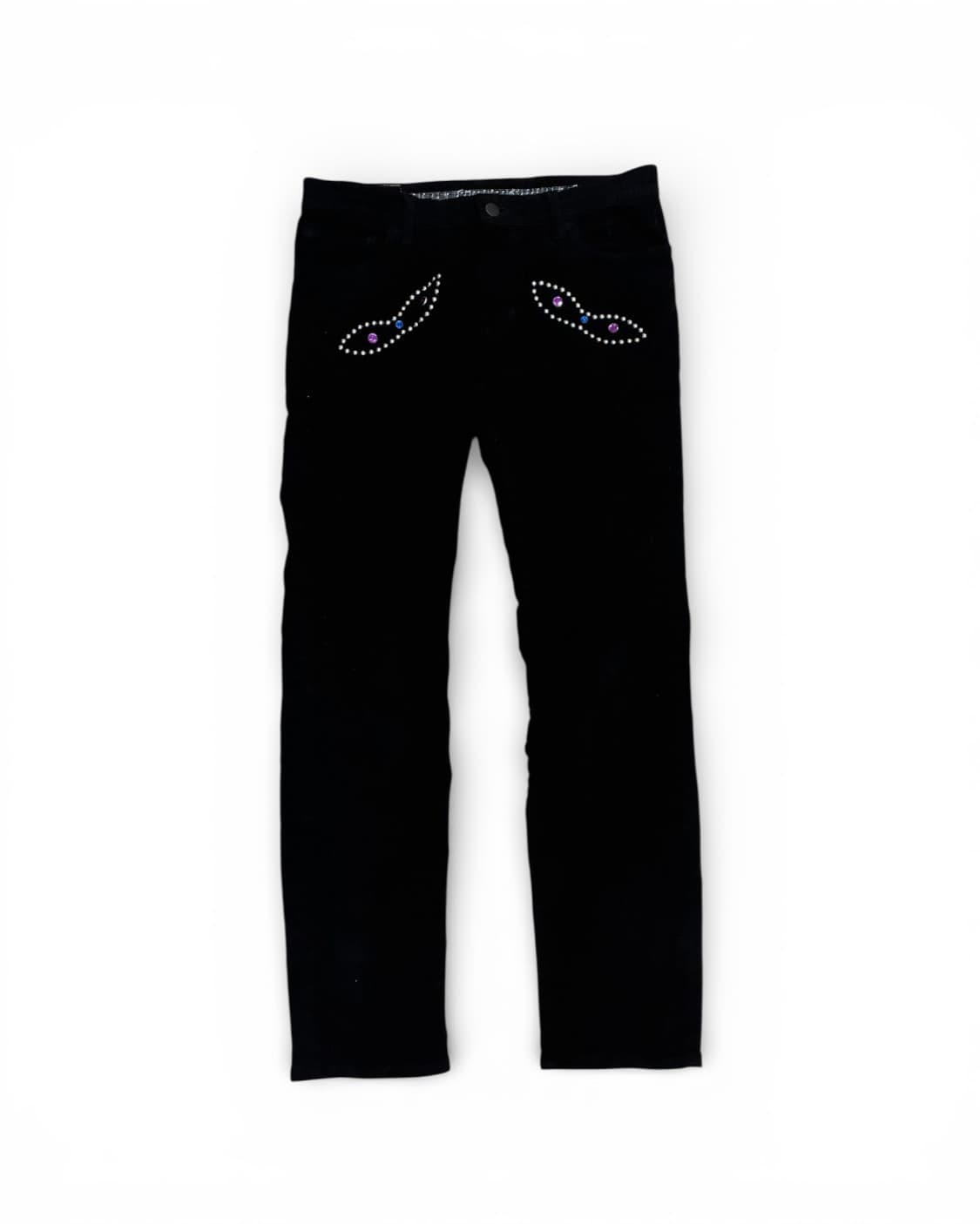 넘버나인 02 스터드 밸루어 사틴바지 상품이미지1