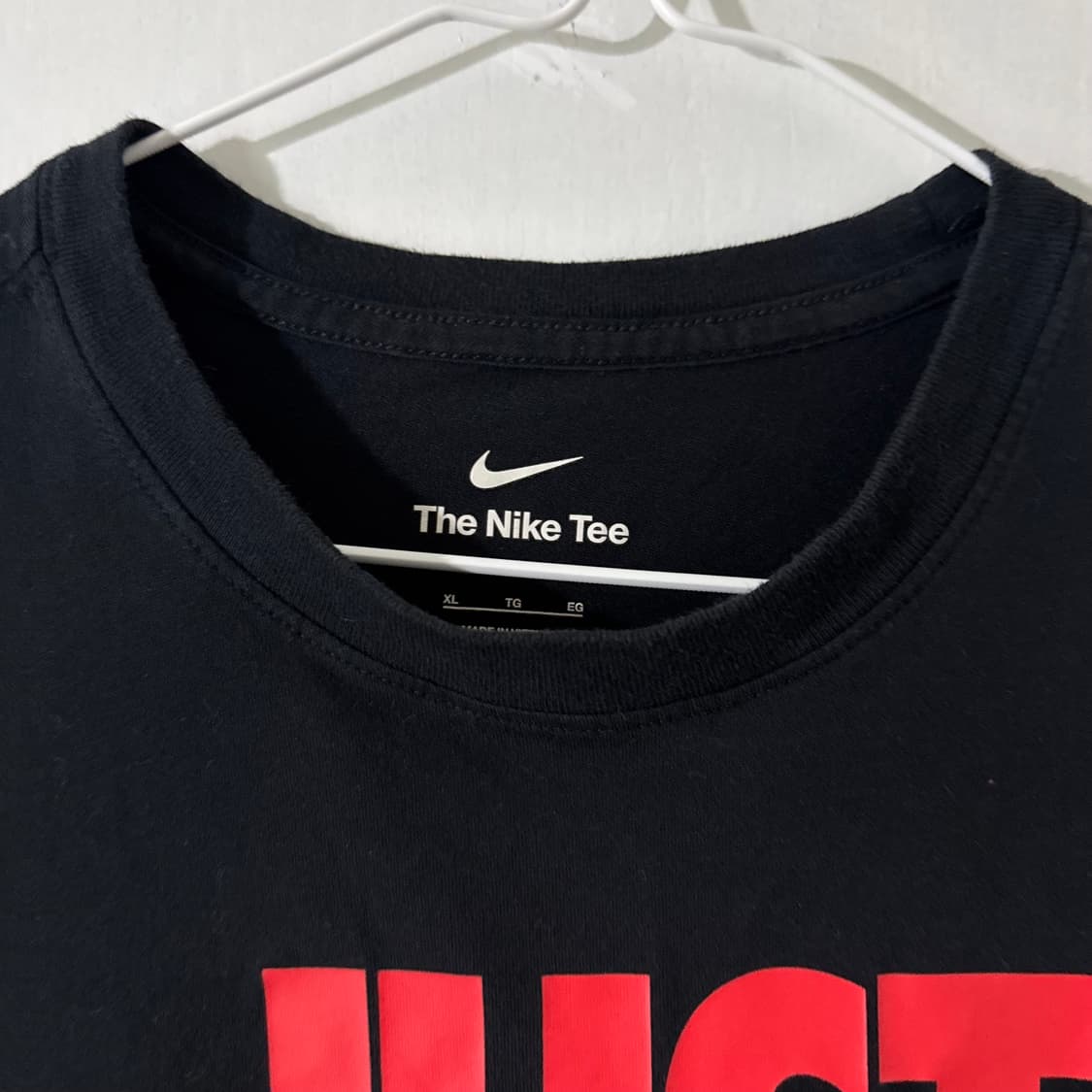나이키 저스트두잇 스우시로고 반팔티 🖤❤️ 상품이미지5