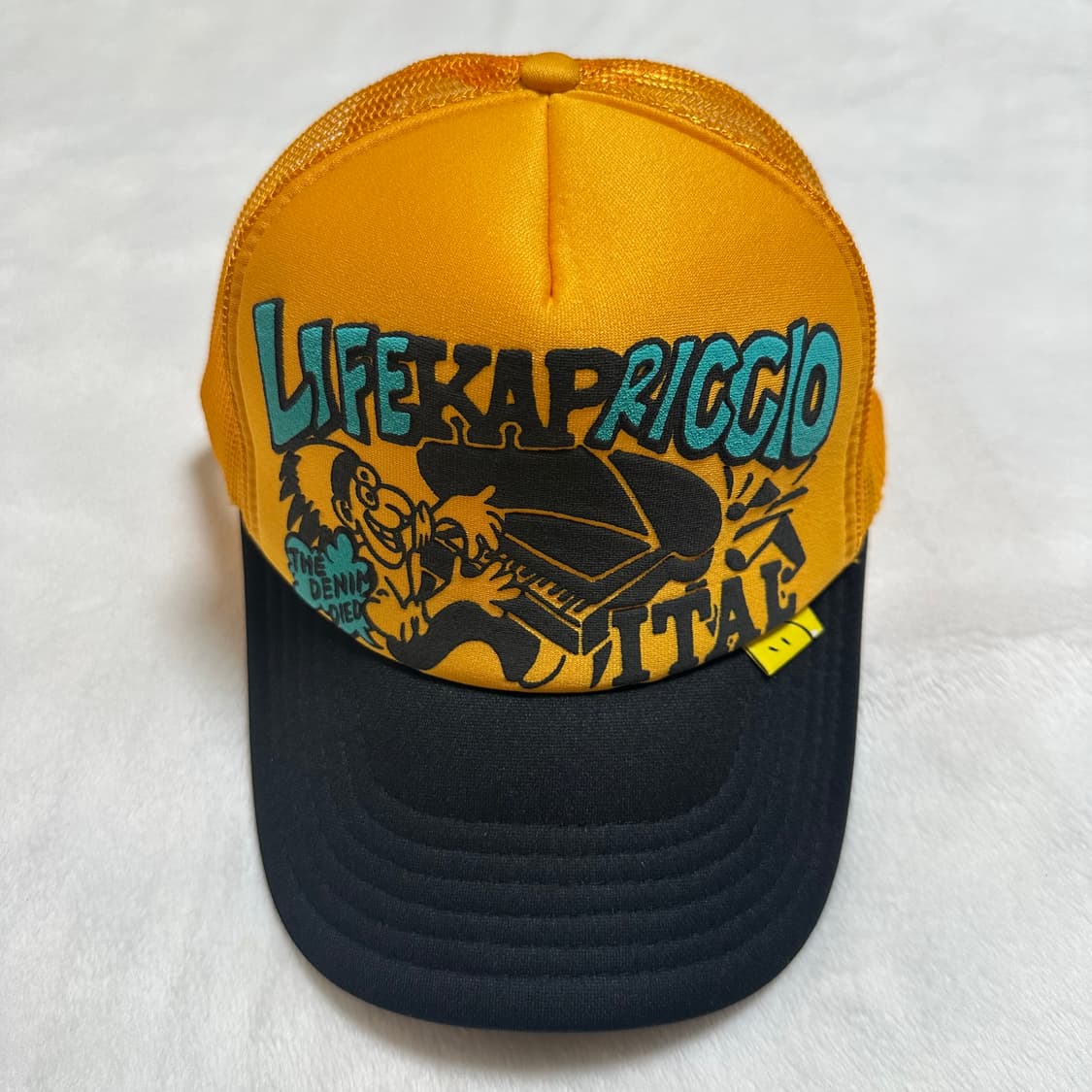 캐피탈 라이프 카프리치오 PT 트럭 캡 골드 블랙 볼캡 상품이미지1