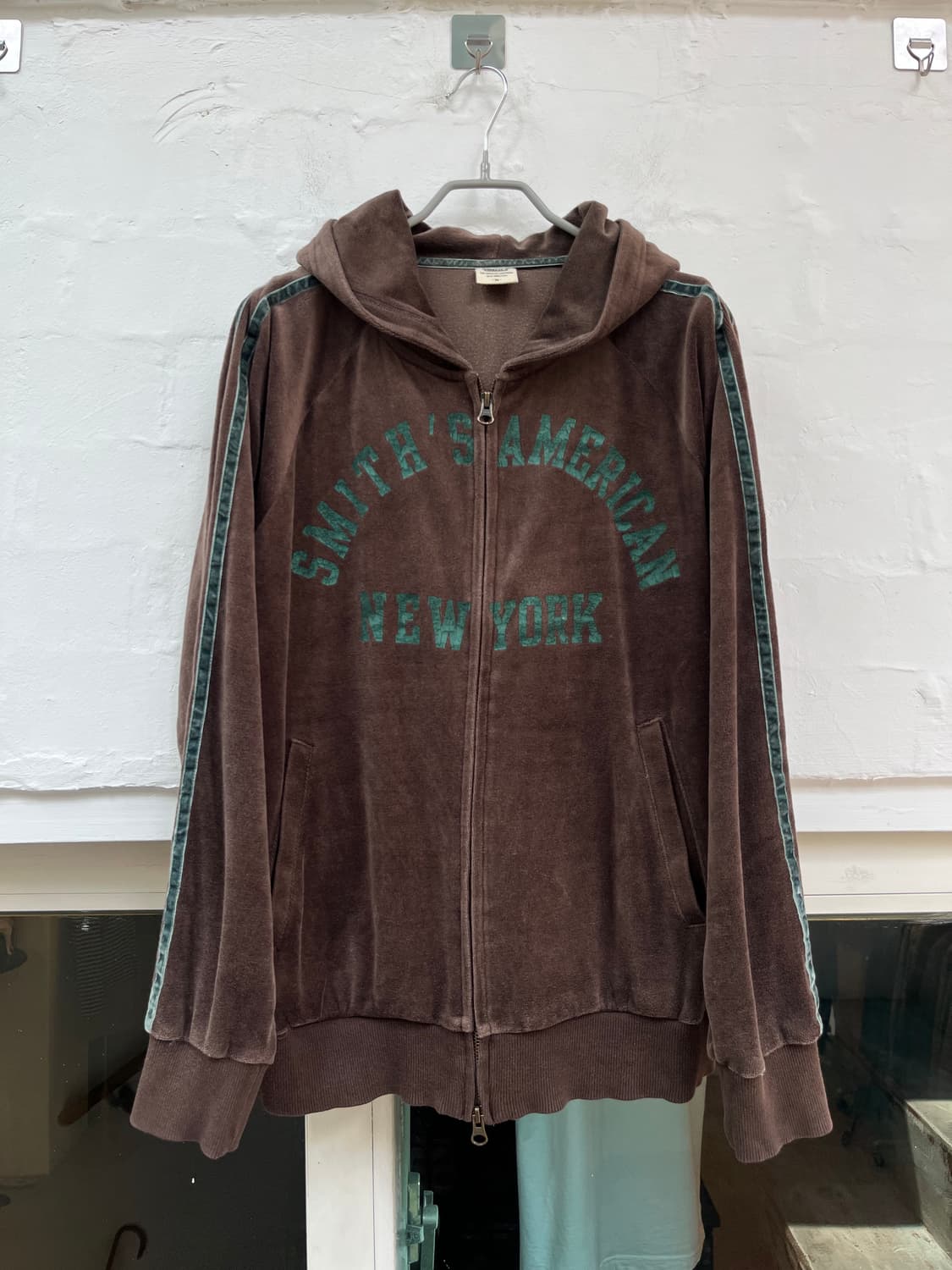 Smith s American 벨벳 투웨이 후드집업 [Women M] 상품이미지1