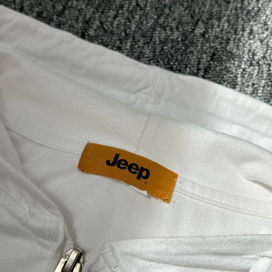 Jeep 화이트 로고 후드집업 상품이미지7