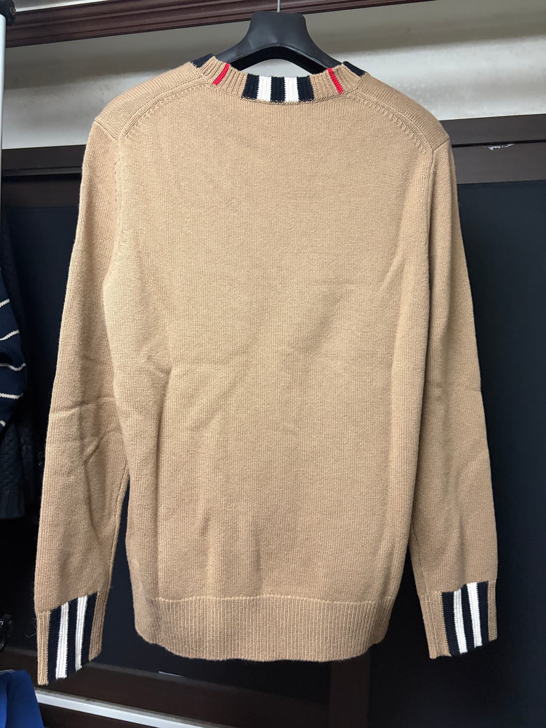 버버리 여성 캐시미어 니트 M 아카이브 베이지 새상품 상품이미지2