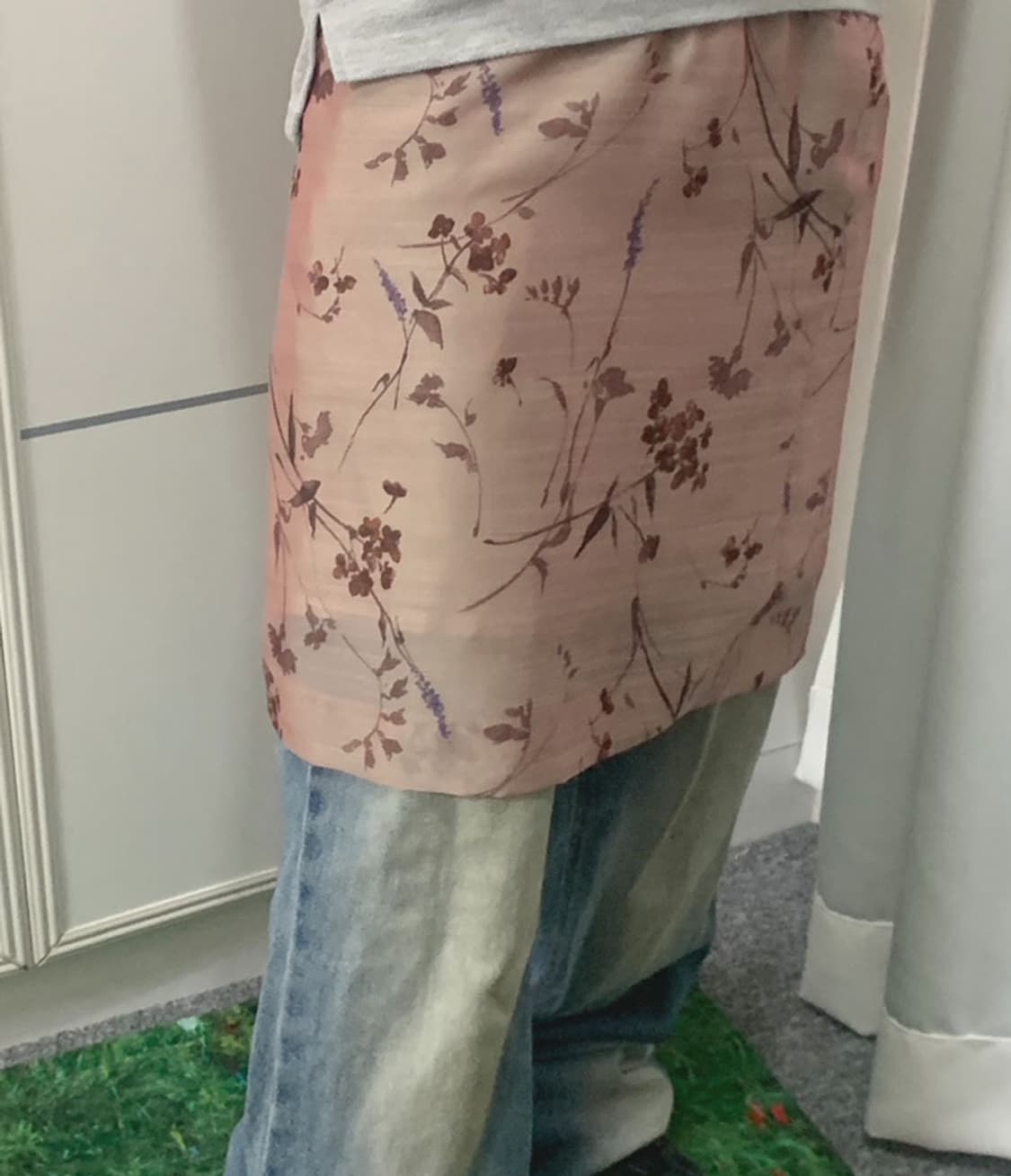 MAKELET)flower midi skirt 상품이미지3