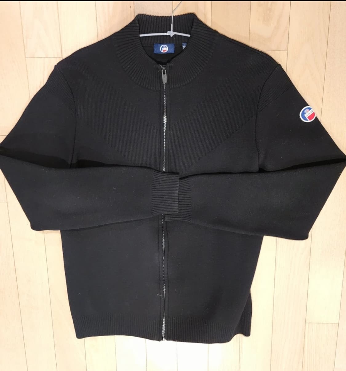 퓨잡 Fusalp 비스코스 집업 니트 자켓 상품이미지1