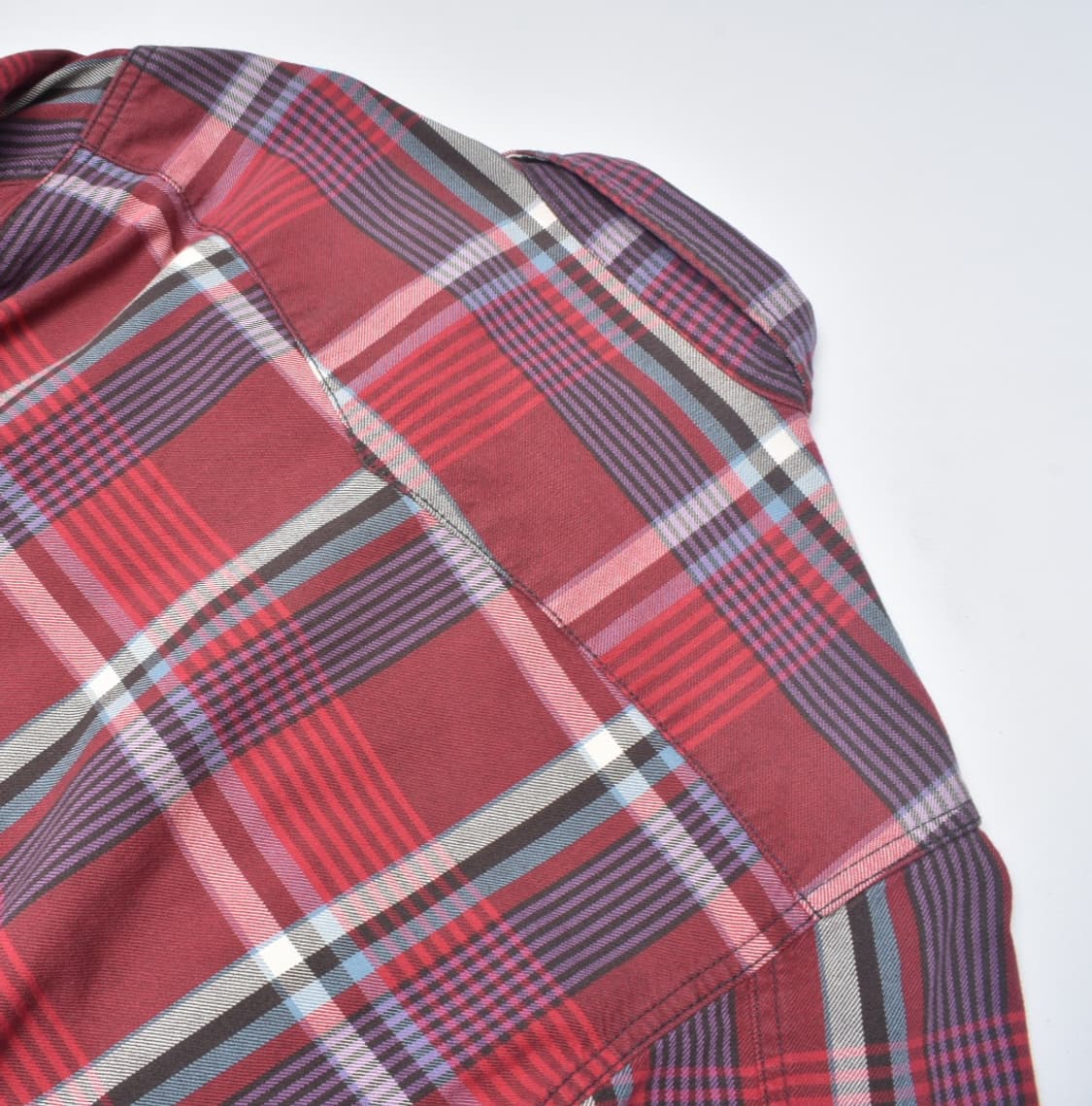 리바이스 웨스턴 체크 셔츠 남방 M N0737 상품이미지7