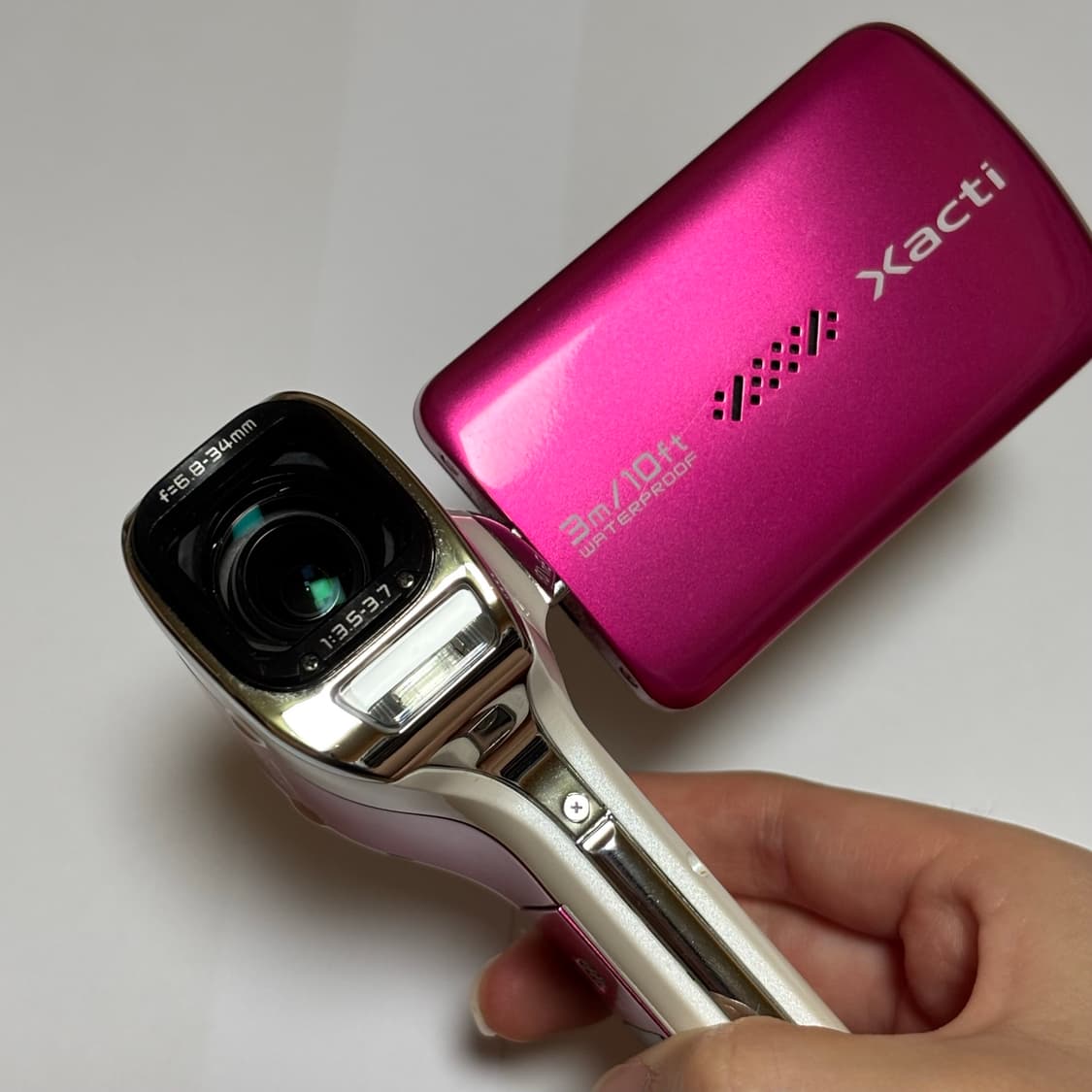 [바로사용/상태A급!] SANYO Xacti DMC-CA100 핑크 방수 상품이미지3
